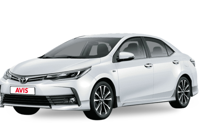 Toyota Corolla – Intermediate