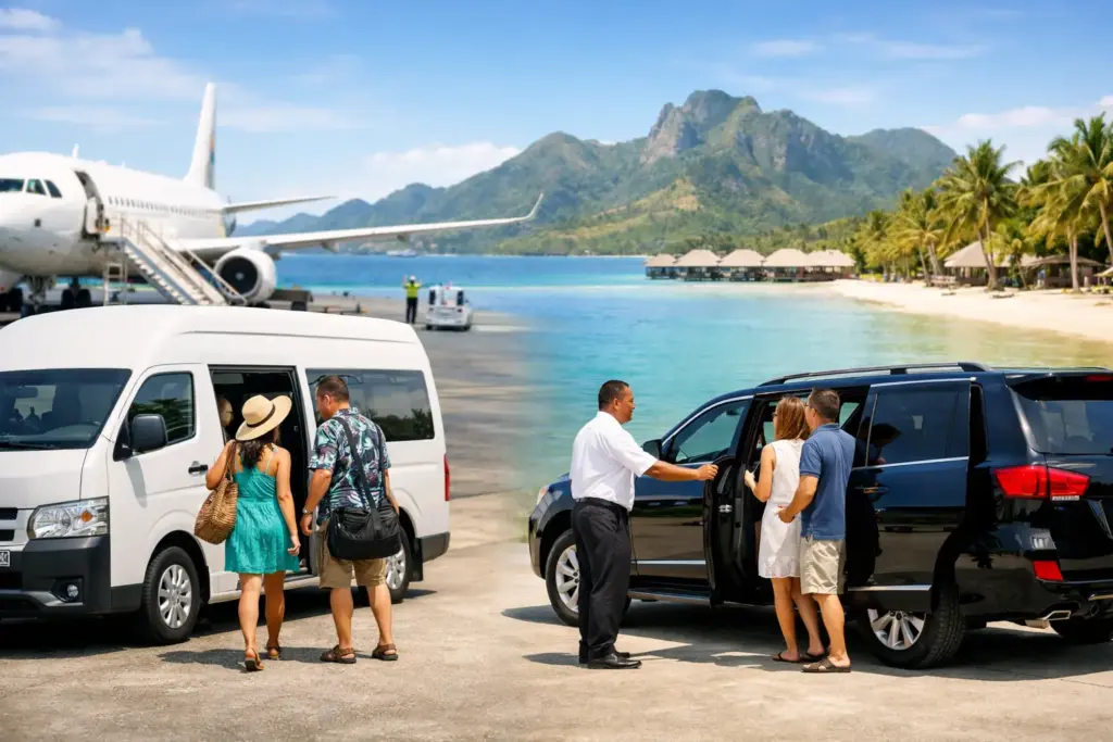 Shared or Private Airport Transfers in Fiji