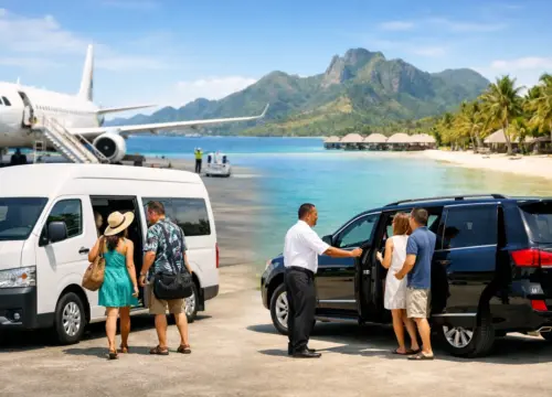 Shared or Private Airport Transfers in Fiji