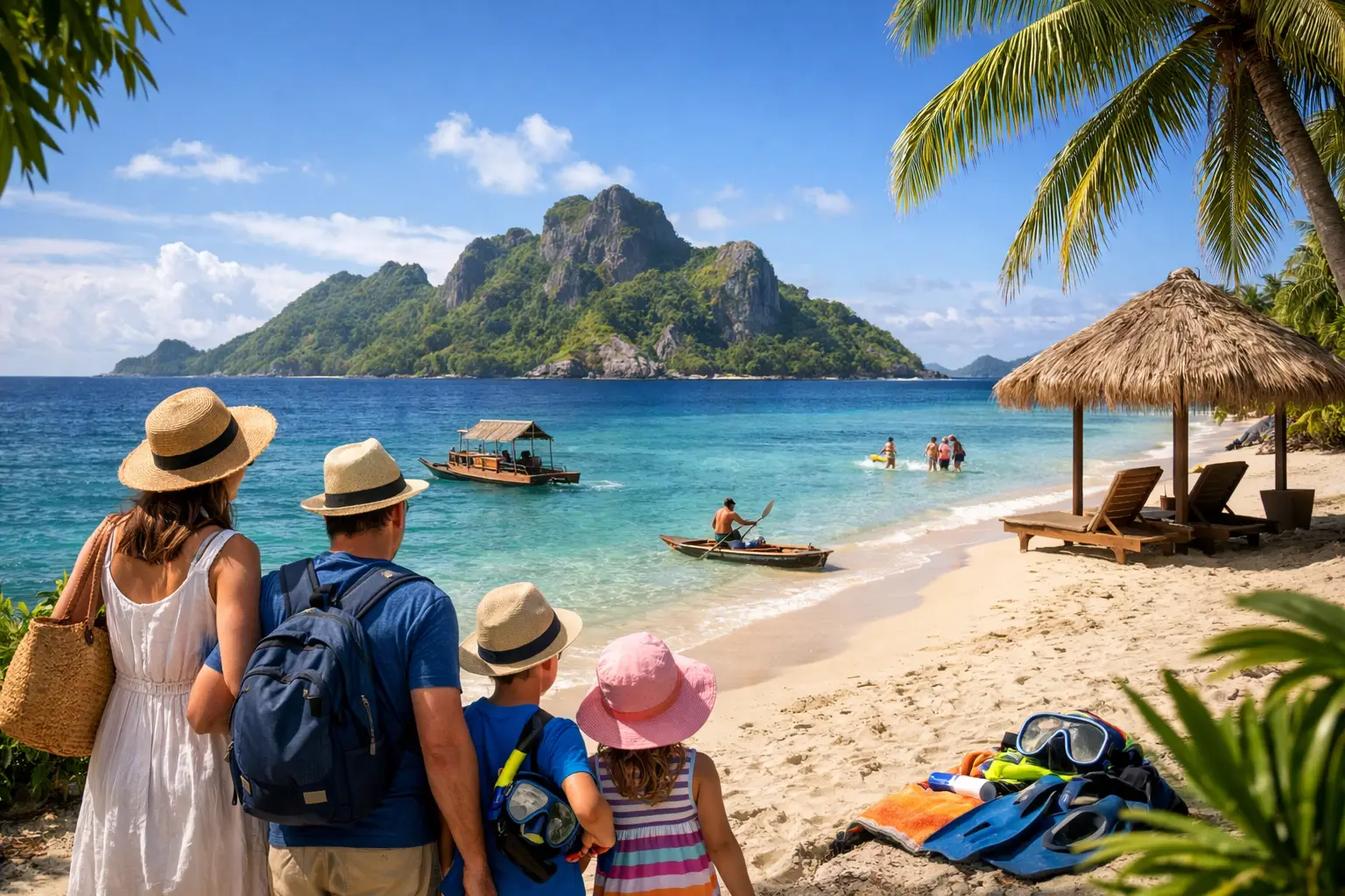 7-Day Fiji Family Itinerary Example for Kids