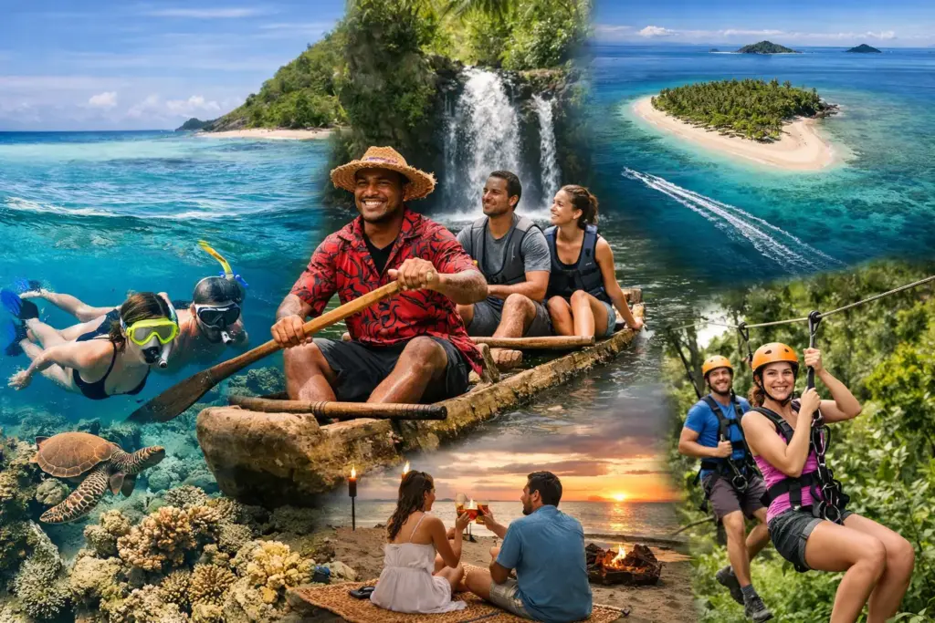 Fiji Multi Activity Package Example for 5 Days