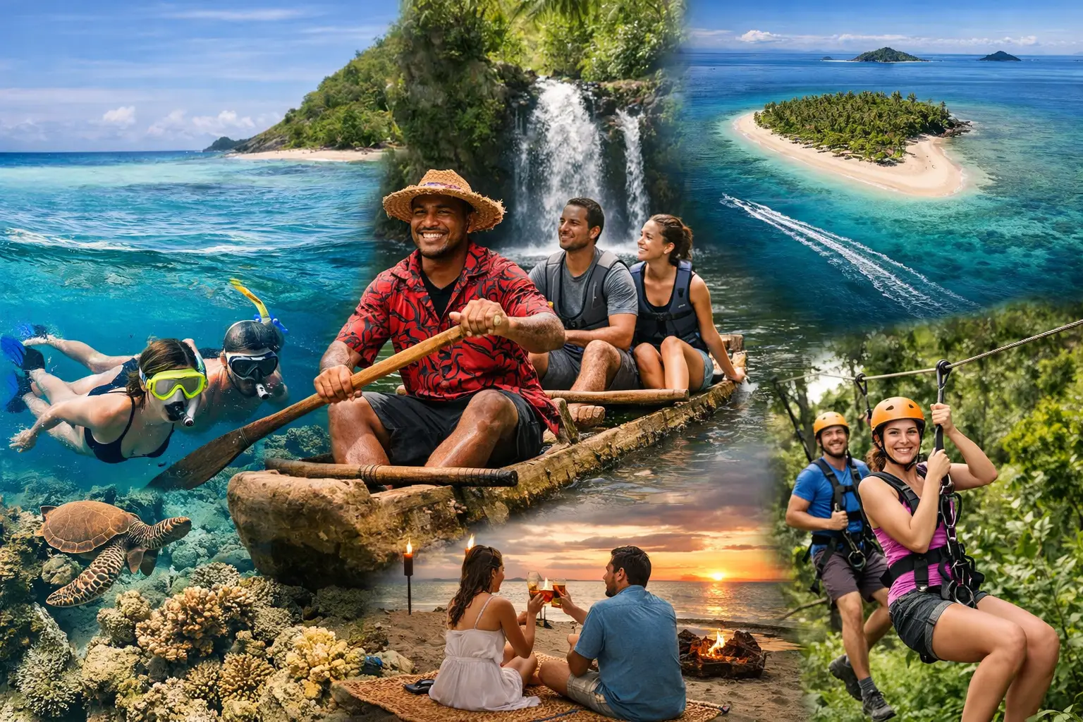 Fiji Multi Activity Package Example for 5 Days